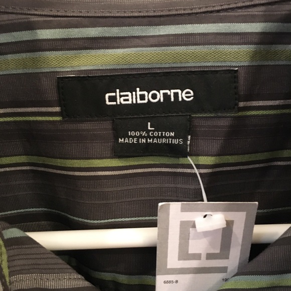 3/$25 Claiborne Long Sleeve Button Down - Picture 2 of 4